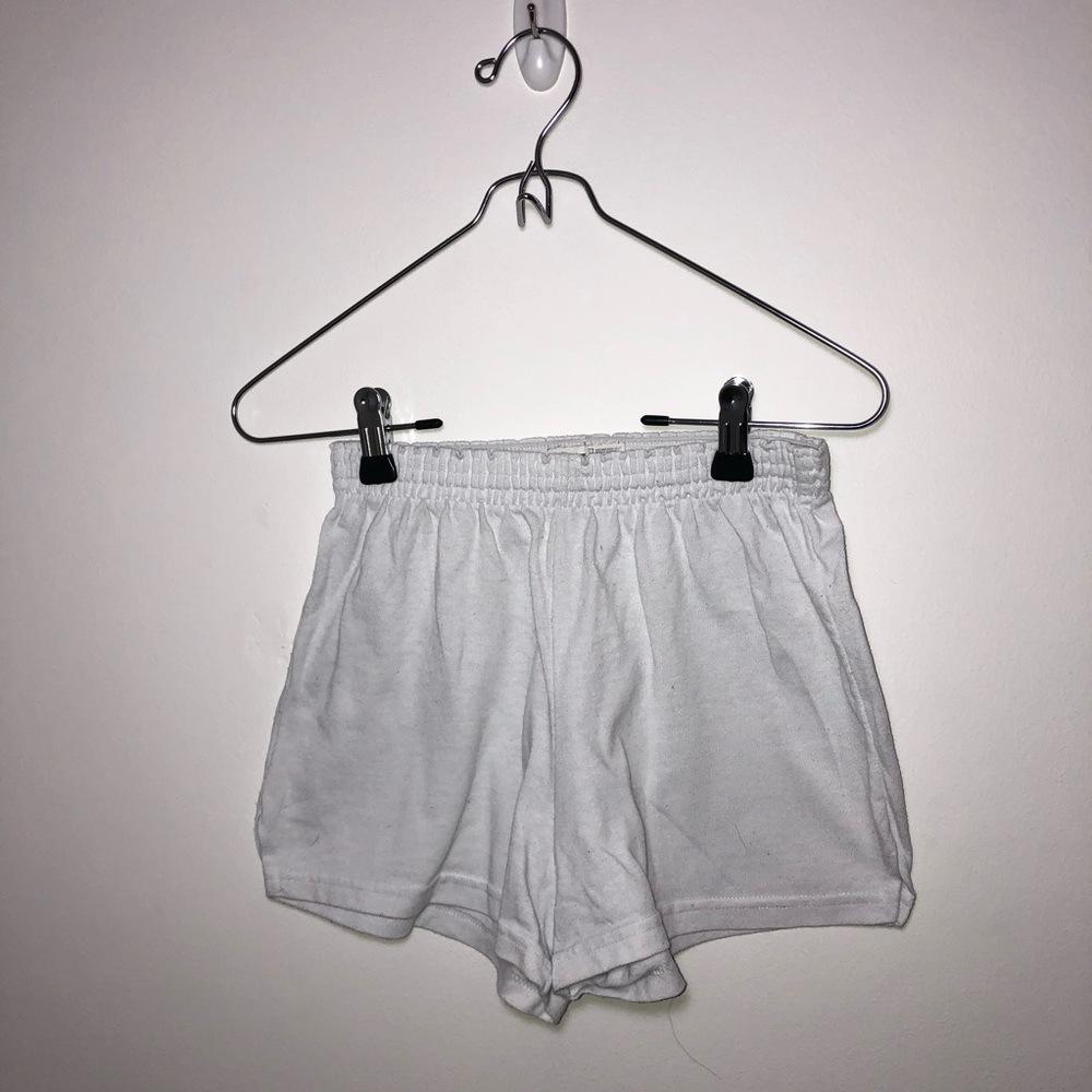 White Soffe Shorts
